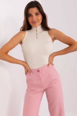 Bluzka damska Top Model BA-BZ-2301.00P Light Beige - Badu