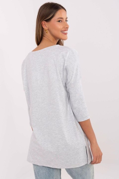 Bluzka damska Model CLM-BZ-0043.86 Grey Bluzka damska Model CLM-BZ-0043.86 Grey