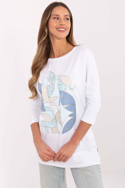 Bluzka damska Model CLM-BZ-0043.86 White Bluzka damska Model CLM-BZ-0043.86 White