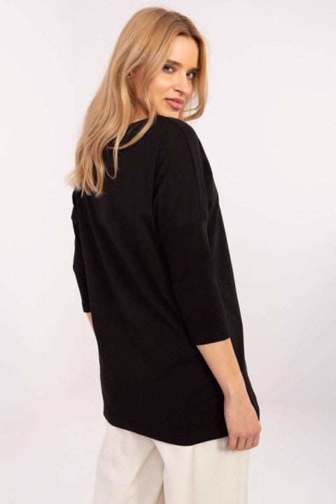 Bluzka damska Model CLM-BZ-0052.37 Black Bluzka damska Model CLM-BZ-0052.37 Black