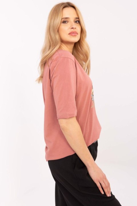 Bluzka damska Model CLM-BZ-0119.36 Dark Pink - Bluzka damska Model CLM-BZ-0119.36 Dark Pink -