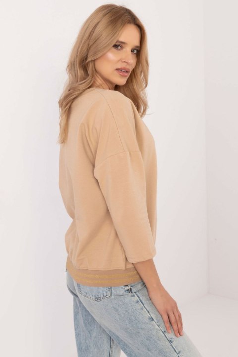 Bluzka damska Model CLM-BZ-1268.67 Camel Bluzka damska Model CLM-BZ-1268.67 Camel