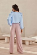 Bluzka damska elegancka Model Evelyn BLE BLU0194 Blue - Roco Fashion