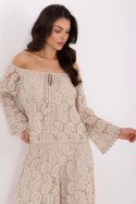 Bluzka damska hiszpanka Model MI-BZ-88500.79 Beige - Italy Moda