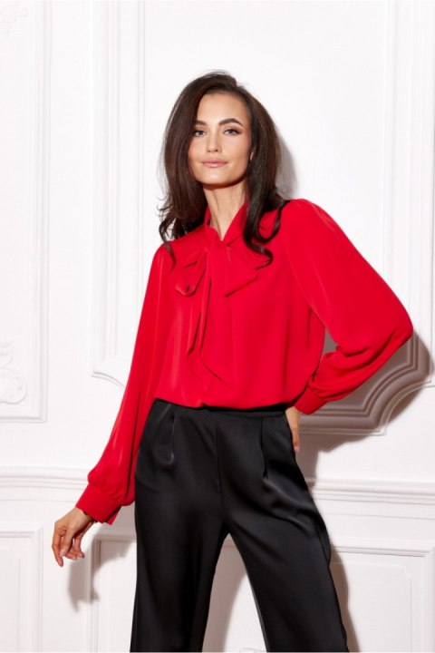 Bluzka Model Zalia CZE BLU0197 Red - Roco Fashion Bluzka Model Zalia CZE BLU0197 Red - Roco Fashion