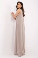 Kombinezon damski długi Model DHJ-KO-20812.72 Dark Beige - Italy Moda
