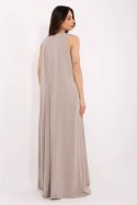 Kombinezon damski długi Model DHJ-KO-20812.72 Dark Beige - Italy Moda