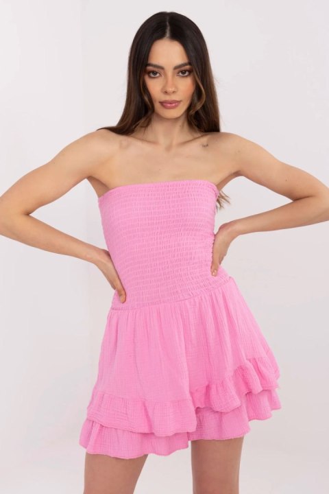Kombinezon Model MI-KO-61124.94 Pink - Italy Moda Kombinezon Model MI-KO-61124.94 Pink - Italy Moda