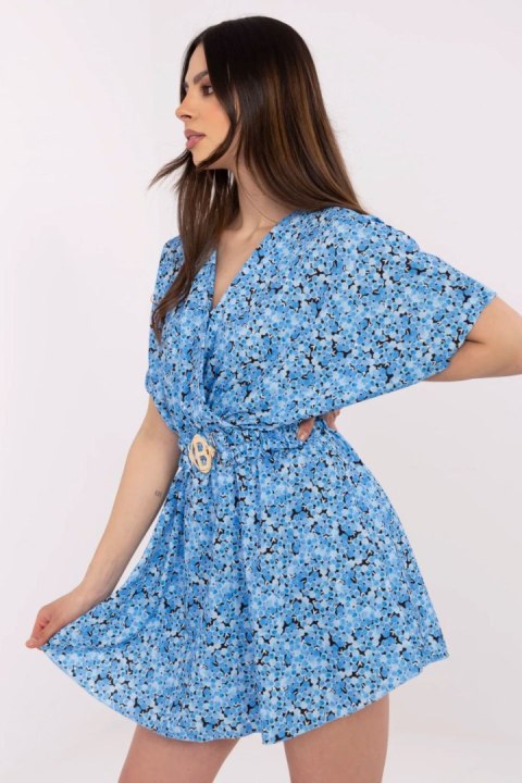 Kombinezon Model MI-KO-T45.85 Blue - Italy Moda Kombinezon Model MI-KO-T45.85 Blue - Italy Moda