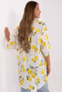 Koszula Damska Model MI-KS-359.17 Ecru - Italy Moda