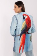 Żakiet Marynarka damska Model DHJ-MA-18525-33.18 Blue - Italy Moda