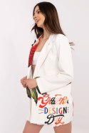 Marynarka Model DHJ-MA-18525-33.18 Ecru - Italy Moda