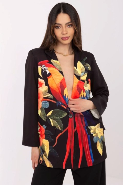 Marynarka Model DHJ-MA-18525-34.08 Black - Italy Moda Marynarka Model DHJ-MA-18525-34.08 Black - Italy Moda