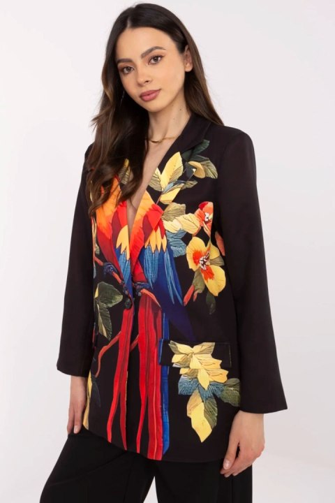 Marynarka Model DHJ-MA-18525-34.08 Black - Italy Moda Marynarka Model DHJ-MA-18525-34.08 Black - Italy Moda