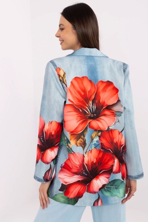 Marynarka Model DHJ-MA-18525-35.91 Blue - Italy Moda Marynarka Model DHJ-MA-18525-35.91 Blue - Italy Moda
