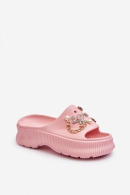 Klapki damskie Model Afariana M320 Pink