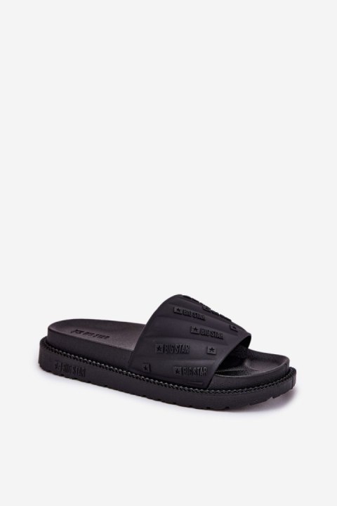 Klapki damskie Model Big Star RR274A540 Black Klapki damskie Model Big Star RR274A540 Black