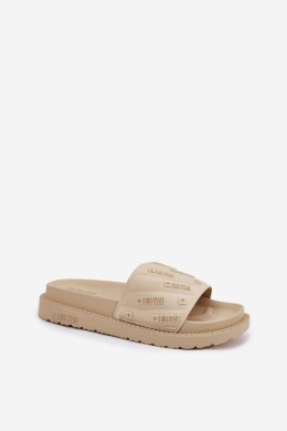 Klapki damskie Model Big Star RR274A542 Beige