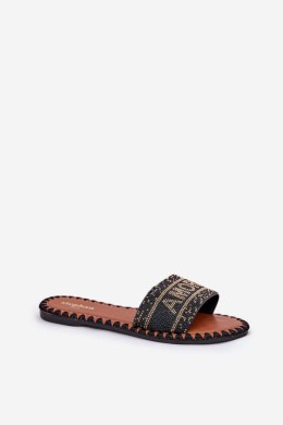 Klapki damskie Model Dorfedi SS-146 Black