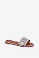 Klapki damskie Model Dorfedi SS-146 White
