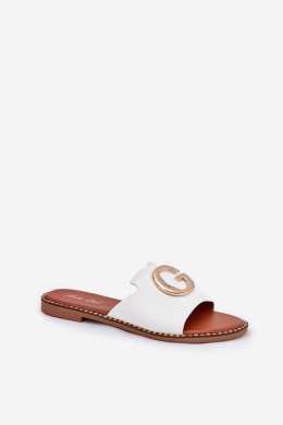 Klapki damskie Model Frelie L2858 White