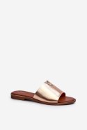 Klapki damskie Model Maliha 24SD97-7736 Gold