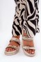 Klapki damskie Model Ziferte LD-27 Light Beige