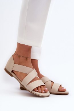 Sandały Model Apulia 21SD35-3882 Beige