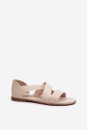 Sandały Model Apulia 21SD35-3882 Beige