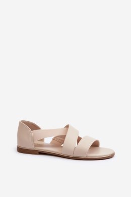 Sandały Model Apulia 21SD35-3882 Beige