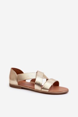 Sandały Model Apulia 21SD35-3882 Gold