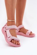 Sandały damskie Model Lee Cooper LCW-25-34-3561L Pink