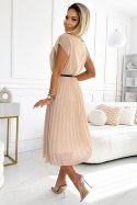 Sukienka damska Model 548-1 Beige - Numoco