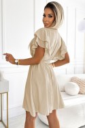 Sukienka Model 586-1 Beige - Numoco