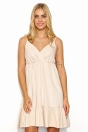 Sukienka damska Model M818 Light Beige - Makadamia
