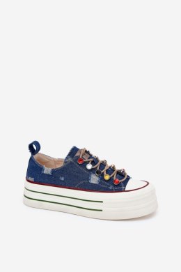 Trampki damskie Model Goe RR2N4103 Navy