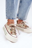 Trampki damskie Model Goe RR2N4105 Beige