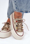 Trampki damskie Model Goe RR2N4105 Beige
