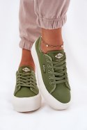 Trampki damskie Model Lee Cooper LCW-25-31-3449L Green