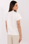 Tshirt Damski Model CLM-TS-1704.85 Ecru - Factory Price