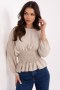 Bluzka damska Model D50021F11088A Beige - Sublevel