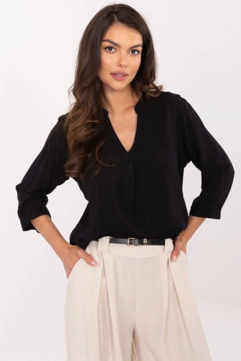 Bluzka damska Model D73761M11174B Black - Sublevel Bluzka damska Model D73761M11174B Black - Sublevel