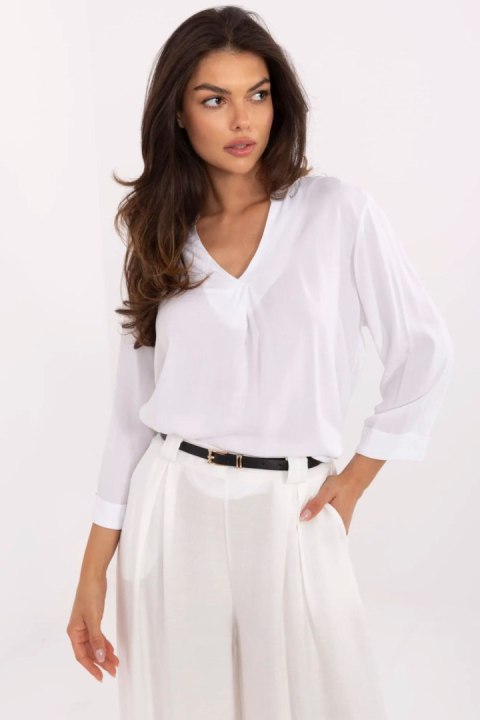Bluzka damska Model D73761M11174B White - Sublevel Bluzka damska Model D73761M11174B White - Sublevel
