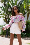 Bluzka damska hiszpanka Model Mia 273934911 Pastelune - LaBalancia