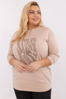 Bluzka damska Plus size Oversize Model RV-BZ-A291.45 Beige - Relevance