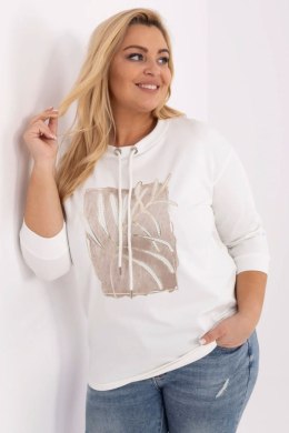 Bluzka damska Plus size Oversize Model RV-BZ-A291.45 Ecru - Relevance