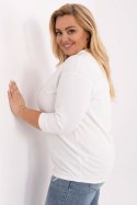 Bluzka damska Plus size Oversize Model RV-BZ-A291.45 Ecru - Relevance