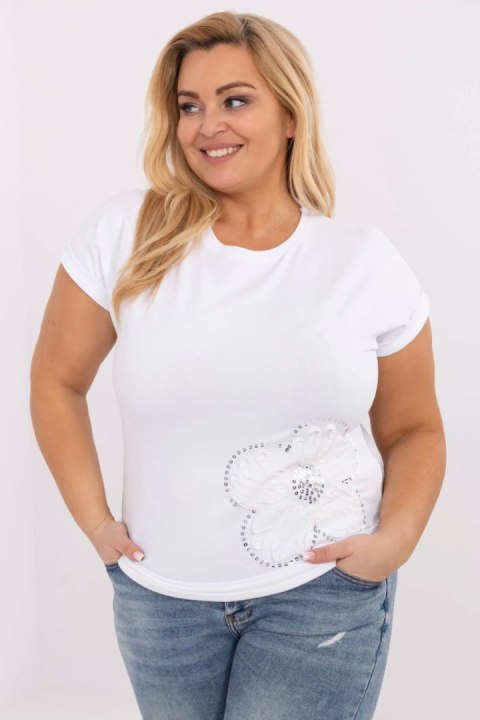 Bluzka damska Model RV-BZ-A543.94 White - Relevance Bluzka damska Model RV-BZ-A543.94 White - Relevance