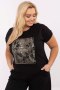 Bluzka damska Plus size Model RV-BZ-A602.89 Black - Relevance