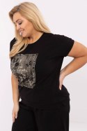 Bluzka damska Plus size Model RV-BZ-A602.89 Black - Relevance